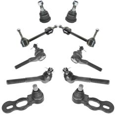 95-97 Ford Lincoln Mercury Front Steering & Suspension Kit (10 Piece)