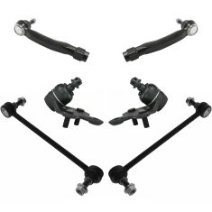 10-15 RX350; RX450h; 08-16 Highlander; 09-15 Venza Front Steering & Suspension Kit (6 Piece)