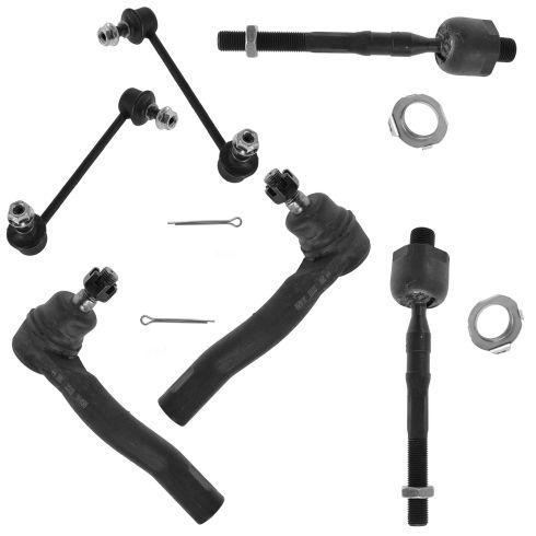 06-10 Fusion; 06-09 Milan; 07-09 MKZ Front Steering & Suspension (6 Piece)