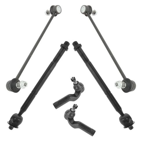 04-09 Mazda 3; 06-15 Mazda 5 Front Steering & Suspension Kit (6 Piece)