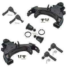 98-04 Nissan Frontier; 00-04 Xterra Front 8 Piece Steering & Suspension Kit