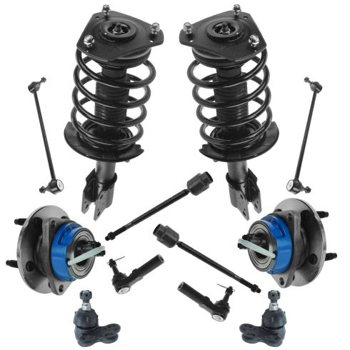 04-08 Pontiac Grand Prix Front 14 Piece Steering & Suspension Kit