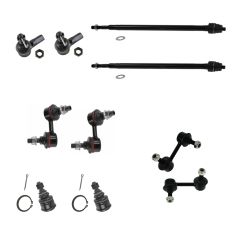 01-05 Honda Civic Front & Rear 10 Piece Steering Suspension Kit