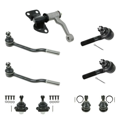 86-97 Nissan D21 Hardbody 2WD Front Steering & Suspension Kit (9 Piece)