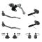86-97 Nissan D21 Hardbody 2WD Front Steering & Suspension Kit (9 Piece)