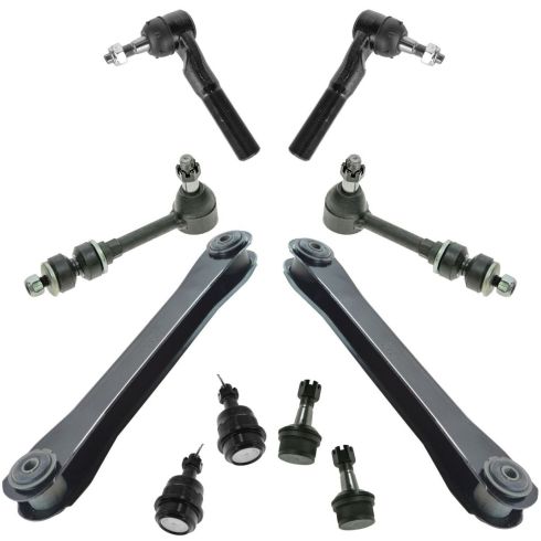 00-01 Dodge Ram 1500 4wd Front Steering & Susoenson Kit (10pc)