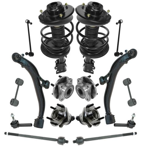 01-04 T&C, Caravan, Grd Caravan; 01-03 Voyager Steering & Suspension Kit (16pc)