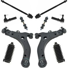 05-08 LaCrosse; 00-13 Impala; 00-07 Monte; 97-08 Grand Prix Steering & Suspension Kit (10pc)