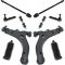 05-08 LaCrosse; 00-13 Impala; 00-07 Monte; 97-08 Grand Prix Steering & Suspension Kit (10pc)