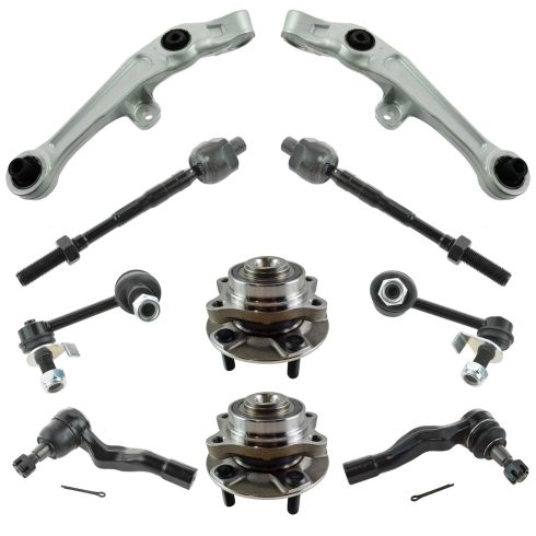 05-07 Infinity G30; 05-09 Nissan 350z Steering & Suspension Kit (10pc)