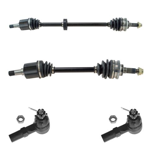 91-02 Ford Escort; 91-99 Mercury Tracer Steering & Suspension Kit (4pc)