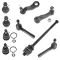 99-00 Chevy Silverado 2500; GMC Sierra 2500; 03-07 Hummer H2 Steering & Suspension Kit (10pcs)
