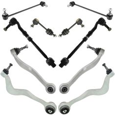 04-07 BMW 525i, 530i; 08-10 528i; 04-05 545i; 06-10 550i Stearing & Suspension Kot (10pcs)