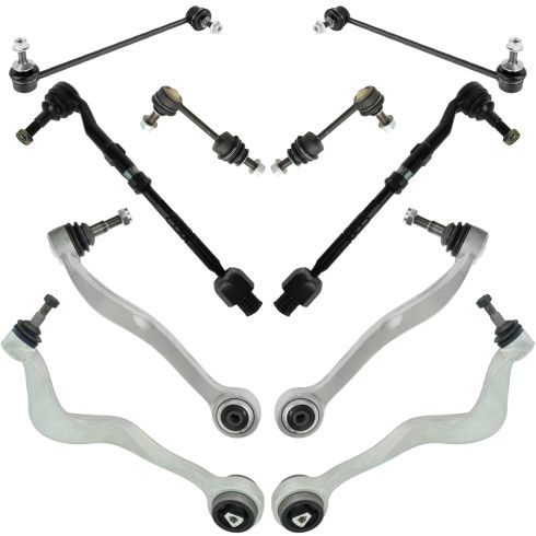 04-07 BMW 525i, 530i; 08-10 528i; 04-05 545i; 06-10 550i Stearing & Suspension Kot (10pcs)
