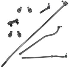 98-99 Dodge Ram 1500; Ram 2500 4WD Steering & Suspension Kit (9pcs)