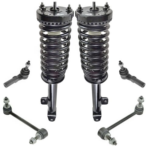 05-11 Chrysler 300; 06-11 Charger; 05-08 Magnum RWD Steering & Suspension Kit (6pcs)