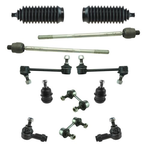 96-00 Hyundai Elantra; 97-01 Tiburon Steering & Suspension Kit (12pcs)