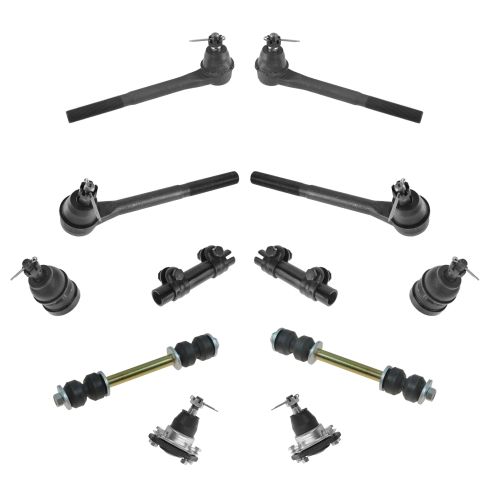 96-05 GM Mid Size Pickup 2WD Steering & Suspension Kit (12 Piece)