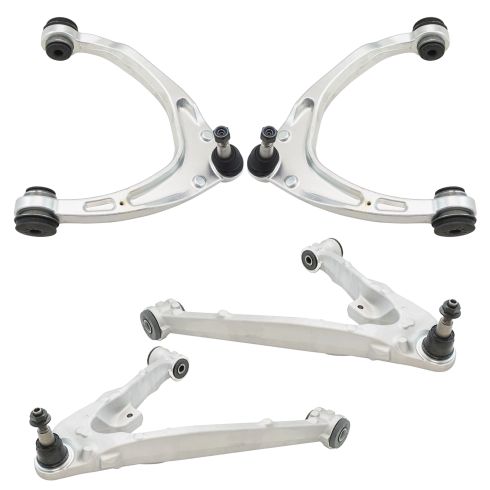 14-16 Sierra, Silverado 1500; 15-16 GM FS SUV Alum Fr Upr & Lwr Control Arm w/ Ball Joint Kit 4pc