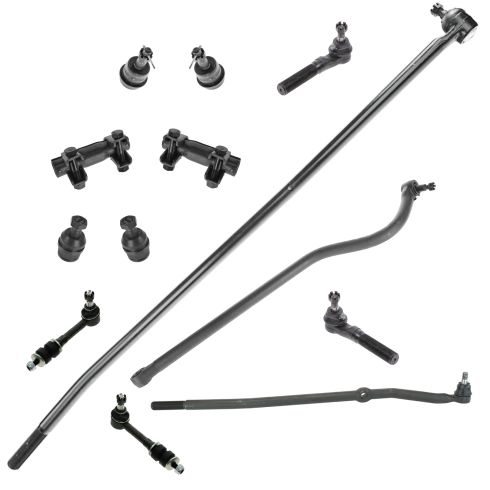 98-99 Dodge Ram 1500 2500 4WD Steering & Suspension Kit (13 Piece)
