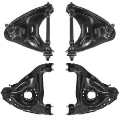 82-05 GM Mid Size PU & SUV 2WD Front Upper & Lower Control Arm Kit (4pc)
