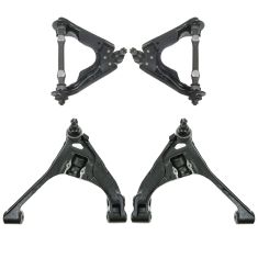 00-04 Dodge Dakota; 00-03 Durango 4WD Frt Upper & Lower Control Arm Set (4pcs)