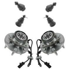 9-09 GM Full Size SUV, Pickup, VanSteering & Suspension Kit (6pcs)