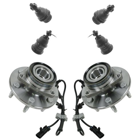 9-09 GM Full Size SUV, Pickup, VanSteering & Suspension Kit (6pcs)