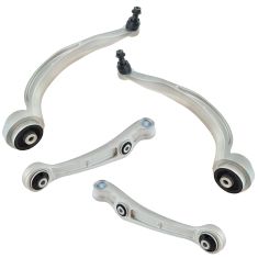 12-16 Audi A4, A5, Q5; 13-15 AllRoad Front Lwr Forward & Rearward Ctrl Arm w/ Balljoint Kit (4pc)