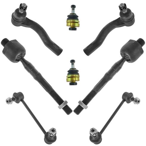 06-10 Fusion; 06-09 Milan; 07-09 MKZ Front Steering & Suspension (8 Piece)