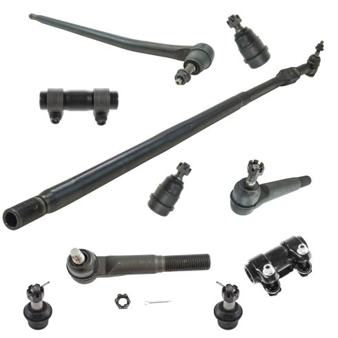 09-13 Dodge Ram 2500, 3500 4WD Front Steering & Suspension Kit (10pc)