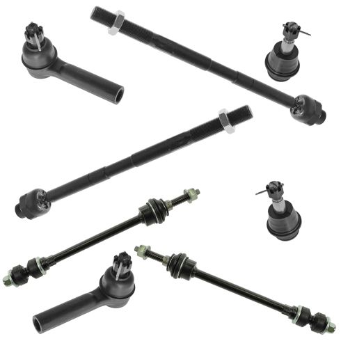 02-05 Dodge Ram 1500 4wd Steering & Suspension Kit (8pcs)
