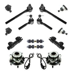 98-05 Chevy, GMC, Isuzu, Olds Mid Size PU, SUV Steering & Suspension Kit (14 Piece)