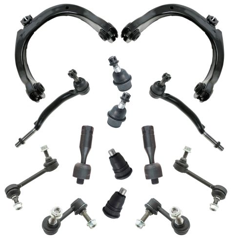 02-03 Chevy, Isuzu, GMC, Olds Mid Size SUV Steering & Suspension Kit (14pcs)
