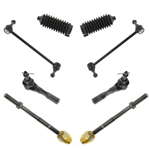 04-12 Malibu; 04-08 Malibu Maxx; 05-10 G6; 07-09 Aura Steering & Suspension Kit (8pcs)