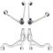 03-05 Ford Thunderbird; 02-06 Lincoln LS Front Upper & Lower Control Arm Kit (4pcs)