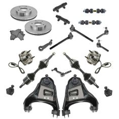 98-05 Chevy Blazer; S10; 98-01 Jimmy S15; Hombre; Bavada Steering Suspension & Brake Kit (21pcs)