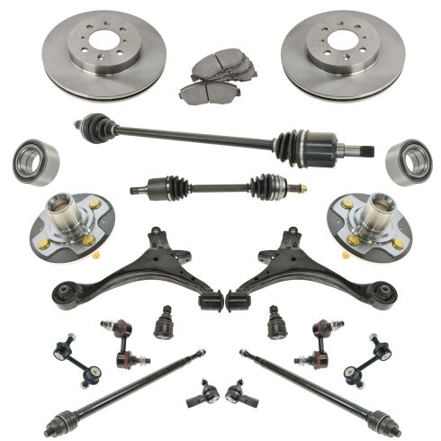 01-05 Honda Civic ex SI Steering Suspension & Brake Kit (21pcs)