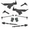 08-17 Buick Enclave; 09-17 Traverse; 07-17 Acadia Steering & Suspension Kit (10pcs)