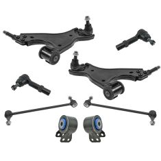 08-17 Buick Enclave; 09-17 Traverse; 07-17 Acadia Steering & Suspension Kit (8pcs)