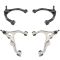 09-10 Dodge Ram 1500, Ram 11-17  Front Upper & Lower Control Arm & Ball Joint  Assembly Kit 4 (pcs)