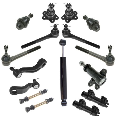 1992-00 Chevy GMC Truck SUV Steering & Suspension Kit (16pcs)