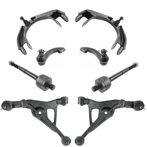 95-00 Cirrus, 96-05 Sebring, 95-06 Stratus; 96-00 Breeze Steering & Suspension Kit (8pcs)