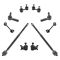 93-95 Toyota Corolla; Geo Prizm Steering & Suspension Kit (10pcs)