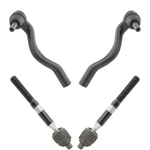 11-15 Durango, Grand Cherokee Front  Inner Outer Tie Rod Kit (4pcs)