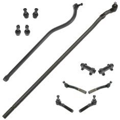 98-99 Dodge Ram 2500 3500 4WD (w/ heavy duty susp) Steering & Suspension Kit (11 Piece)