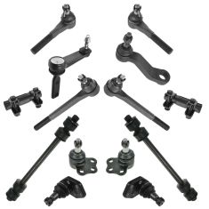 00-02 Dodge Ram 2500 3500 2WD Front Steering & Suspension Kit (14 Piece)