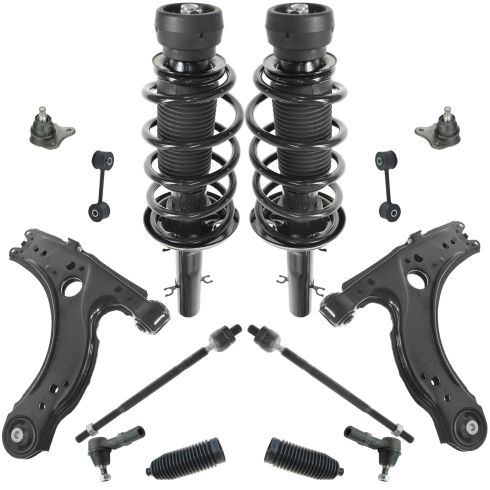 01-10 VW Beetle; 01-06 Golf FWD; 01-05 Jetta Ateering & Suspension Kit (14pcs)