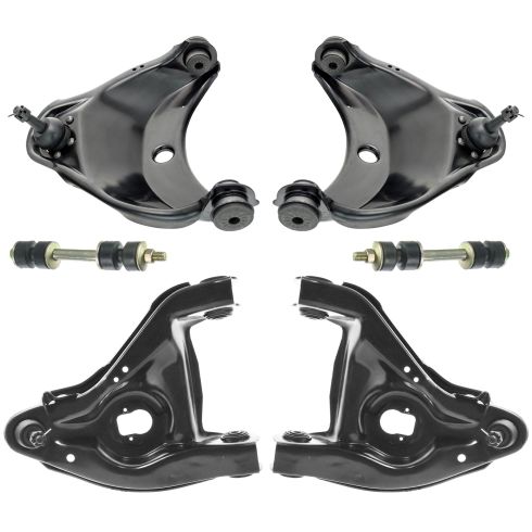 98-00 Chevy GMC C1500/ C2500; 92-00 Suburban/ Yukon Suspension Kit (6pcs)