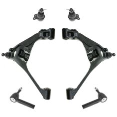 00-04 Dodge Dakota; 00-03 Durango 4WD Front Steering & Suspension Kit (6pcs)